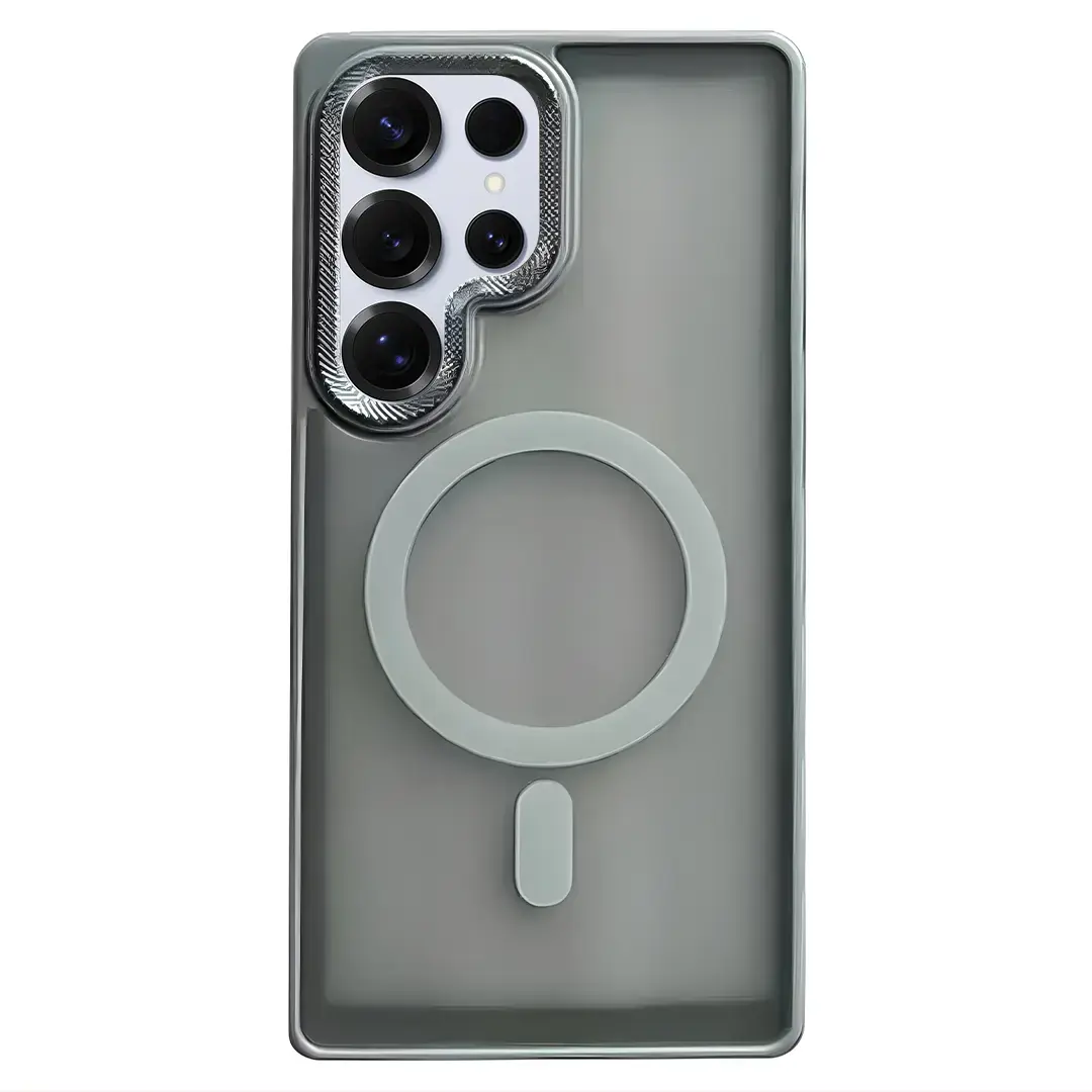 Samsung Galaxy S26 Ultra MagSafe Cam Smoke Twotone Eco Case Gray